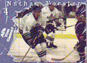 1997-98 Seattle Thunderbirds (WHL) #NNO Nathan Forster Front