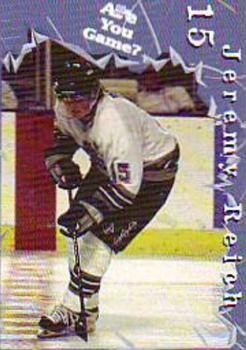 1997-98 Seattle Thunderbirds (WHL) #NNO Jeremy Reich Front