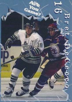 1997-98 Seattle Thunderbirds (WHL) #NNO Bret DeCecco Front