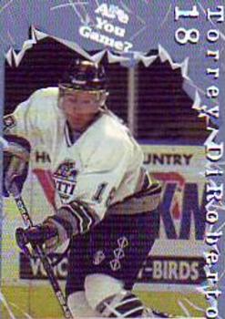1997-98 Seattle Thunderbirds (WHL) #NNO Torrey Diroberto Front