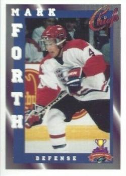 1997-98 Spokane Chiefs (WHL) Memorial Cup #4 Mark Forth Front