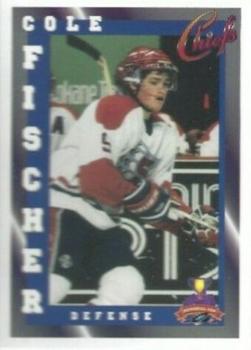 1997-98 Spokane Chiefs (WHL) Memorial Cup #7 Cole Fischer Front