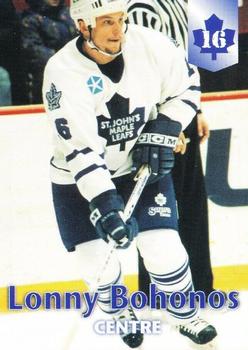 1997-98 St. John's Maple Leafs (AHL) #2 Lonny Bohonos Front