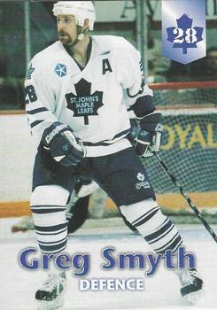 1997-98 St. John's Maple Leafs (AHL) #23 Greg Smyth Front