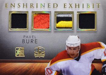 2015-16 Leaf In The Game Enshrined - Enshrined Exhibit Silver Spectrum #EE-09 Pavel Bure Front