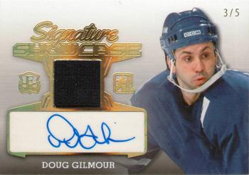 2015-16 Leaf In The Game Enshrined - Signature Showcase Silver Spectrum #SS-DG1 Doug Gilmour Front