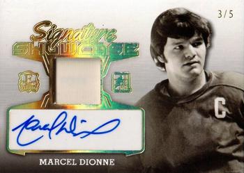 2015-16 Leaf In The Game Enshrined - Signature Showcase Silver Spectrum #SS-MD1 Marcel Dionne Front
