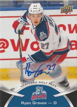 2015-16 Upper Deck AHL - Autographs #41 Ryan Graves Front