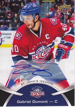 2015-16 Upper Deck AHL - Autographs #94 Gabriel Dumont Front