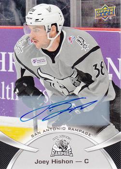 2015-16 Upper Deck AHL - Autographs #95 Joey Hishon Front