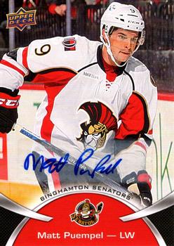 2015-16 Upper Deck AHL - Autographs #106 Matt Puempel Front