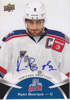 2015-16 Upper Deck AHL - Autographs #139 Ryan Bourque Front