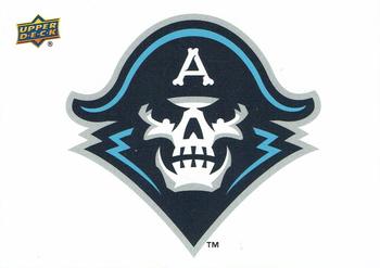 2015-16 Upper Deck AHL - Wordmark Logo Stickers #14 Milwaukee Admirals Front