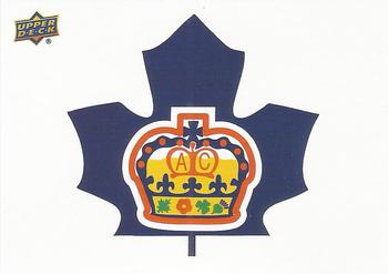 2015-16 Upper Deck AHL - Wordmark Logo Stickers #28 Toronto Marlies Front