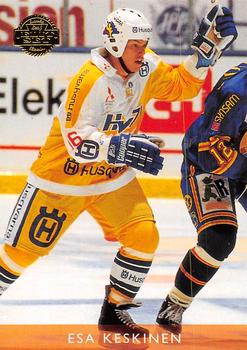 1995-96 Leaf Elit Set (Swedish) #56 Esa Keskinen Front