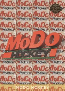 1995-96 Leaf Elit Set (Swedish) #97 MoDo Hockey Klubbemblem Front