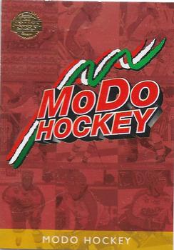 1995-96 Leaf Elit Set (Swedish) #269 Lagbild MoDo Hockey Front