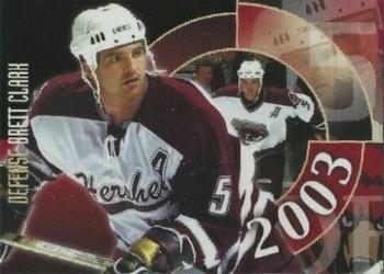 2002-03 Hershey Bears (AHL) #6 Brett Clark Front