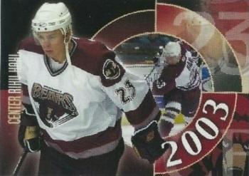 2002-03 Hershey Bears (AHL) #10 Riku Hahl Front