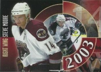 2002-03 Hershey Bears (AHL) #14 Steve Moore Front