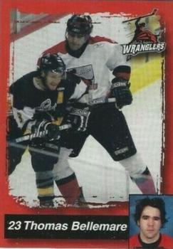 2005-06 Las Vegas Wranglers (ECHL) #3 Thomas Bellemare Front