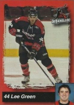 2005-06 Las Vegas Wranglers (ECHL) #8 Lee Green Front