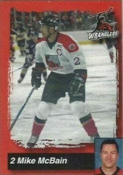 2005-06 Las Vegas Wranglers (ECHL) #13 Mike McBain Front