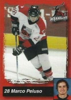 2005-06 Las Vegas Wranglers (ECHL) #18 Marco Peluso Front
