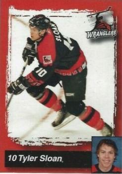 2005-06 Las Vegas Wranglers (ECHL) #20 Tyler Sloan Front