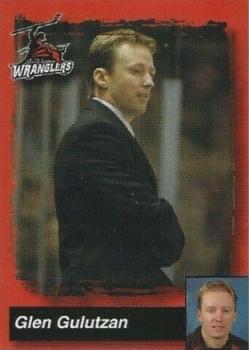 2005-06 Las Vegas Wranglers (ECHL) #23 Glen Gulutzan Front