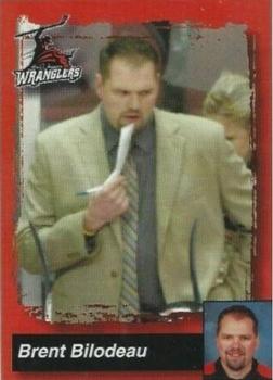 2005-06 Las Vegas Wranglers (ECHL) #24 Brent Bilodeau Front
