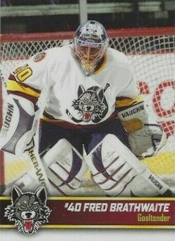 2006-07 Chase Chicago Wolves (AHL) #1 Fred Brathwaite Front