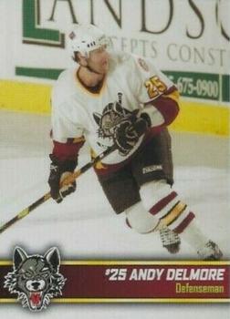 2006-07 Chase Chicago Wolves (AHL) #4 Andy Delmore Front