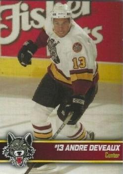 2006-07 Chase Chicago Wolves (AHL) #6 Andre Deveaux Front