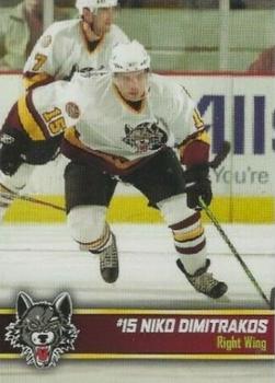 2006-07 Chase Chicago Wolves (AHL) #7 Niko Dimitrakos Front