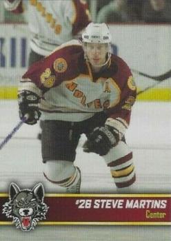 2006-07 Chase Chicago Wolves (AHL) #16 Steve Martins Front