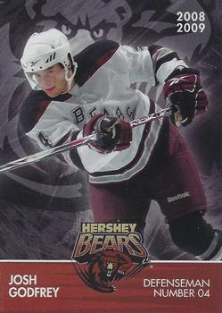 2008-09 Hershey Bears (AHL) #11 Josh Godfrey Front