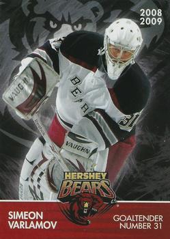 2008-09 Hershey Bears (AHL) #26 Simeon Varlamov Front