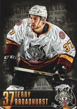 2014-15 Vienna Beef Chicago Wolves (AHL) #4 Terry Broadhurst Front