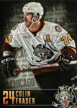2014-15 Vienna Beef Chicago Wolves (AHL) #13 Colin Fraser Front