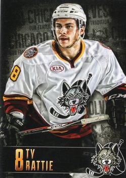 2014-15 Vienna Beef Chicago Wolves (AHL) #20 Ty Rattie Front