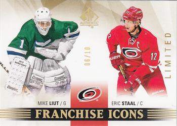 2015-16 SP Authentic - Limited #167 Mike Liut / Eric Staal Front