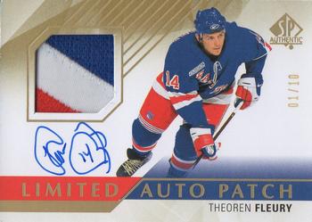 2015-16 SP Authentic - Limited Auto Patches #101 Theoren Fleury Front