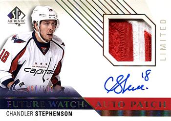 2015-16 SP Authentic - Limited Auto Patches #240 Chandler Stephenson Front