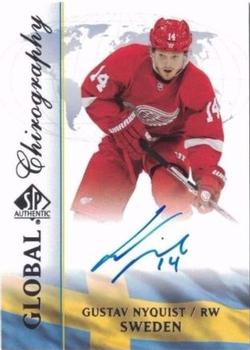 2015-16 SP Authentic - Global Chirography #SWE-GN Gustav Nyquist Front