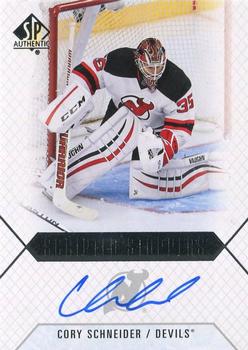 2015-16 SP Authentic - Scripted Stoppers #SS-CS Cory Schneider Front