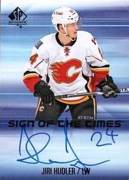 2015-16 SP Authentic - Sign of the Times #SOTT-JH Jiri Hudler Front