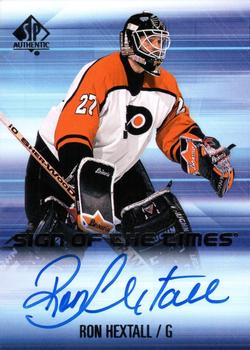 2015-16 SP Authentic - Sign of the Times #SOTT-RH Ron Hextall Front