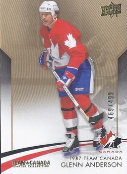 2015-16 Upper Deck Team Canada Master Collection #3 Glenn Anderson Front