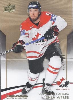 2015-16 Upper Deck Team Canada Master Collection #32 Shea Weber Front